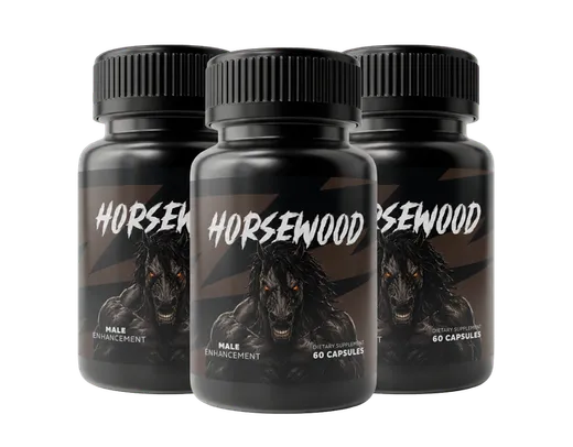 Three HorseWood bottles, the 90-day package